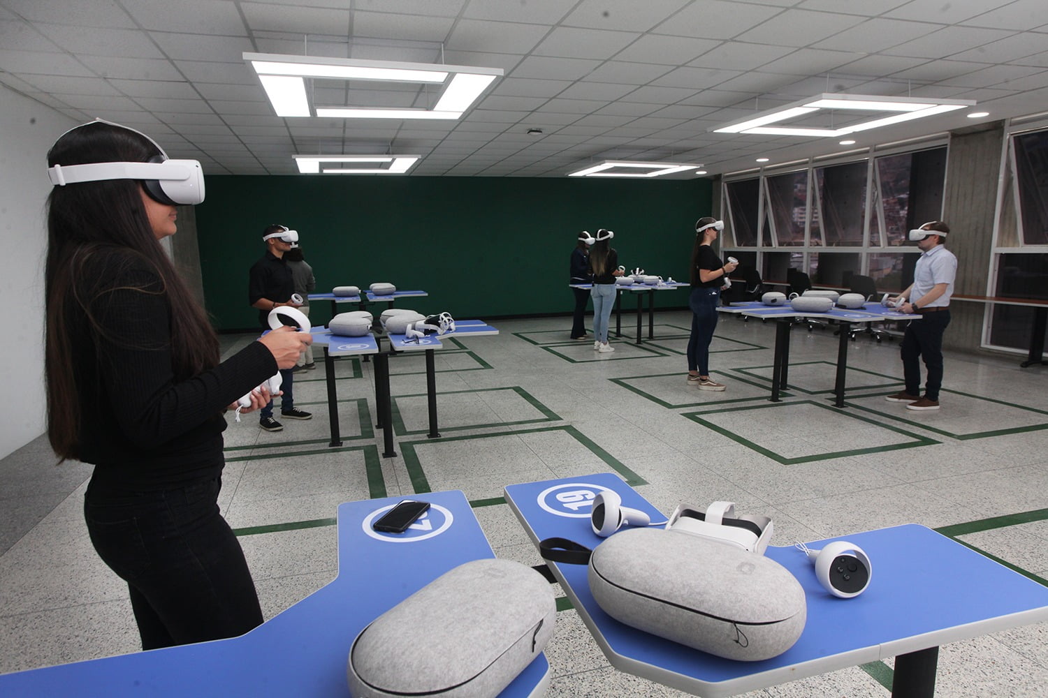 Aula de realidad virtual